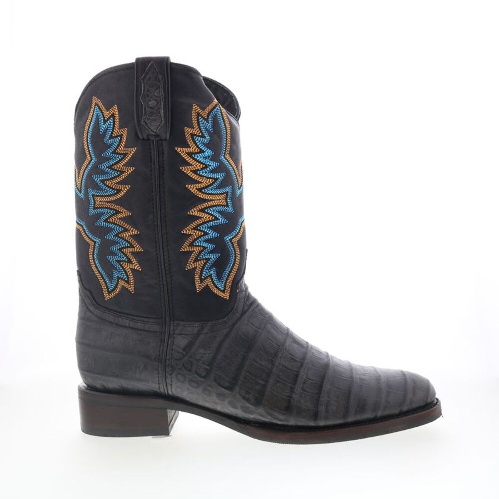 Dingo Mens Gator Black Boots (NWT)